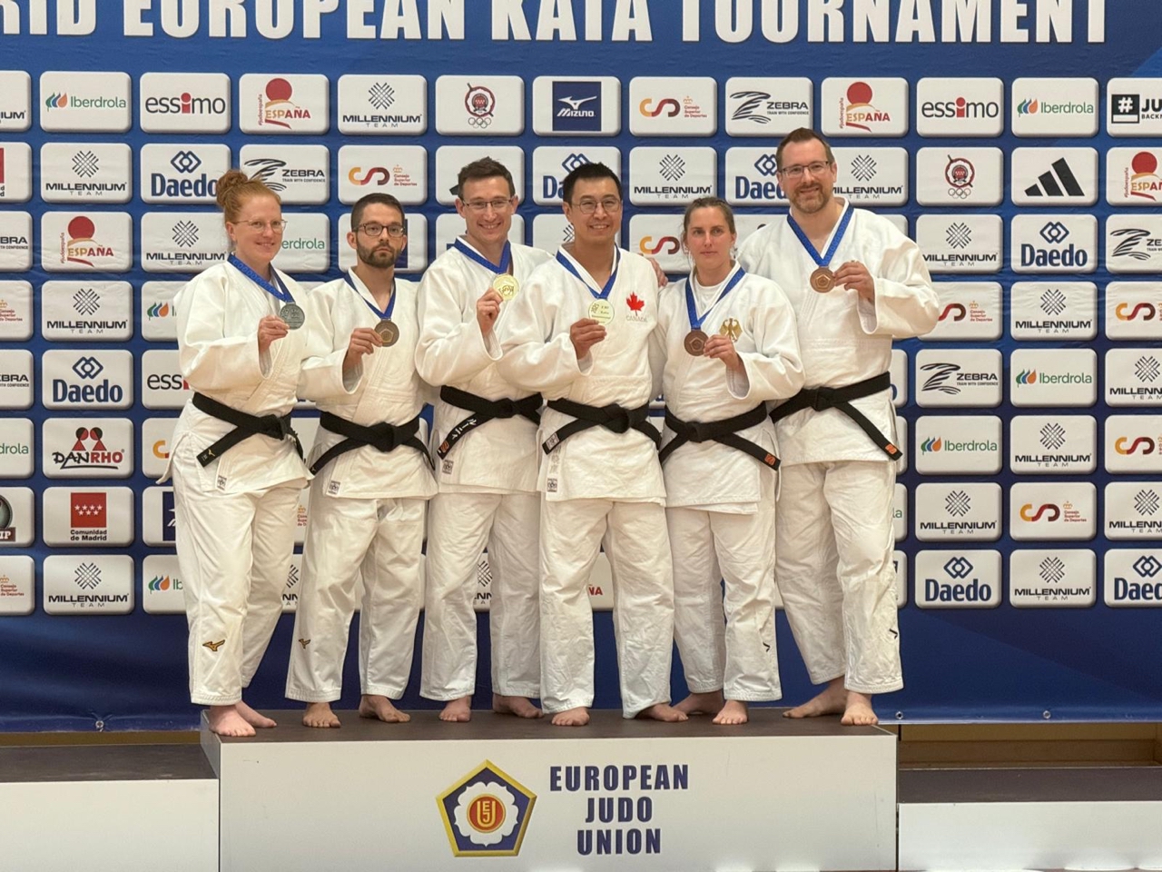 Silber für Sikora und Steinert bei EJU Kata-Turnier