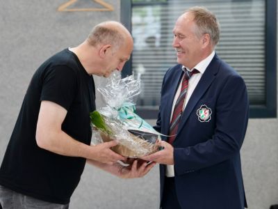 Ehrung für Dieter Münnekhoff